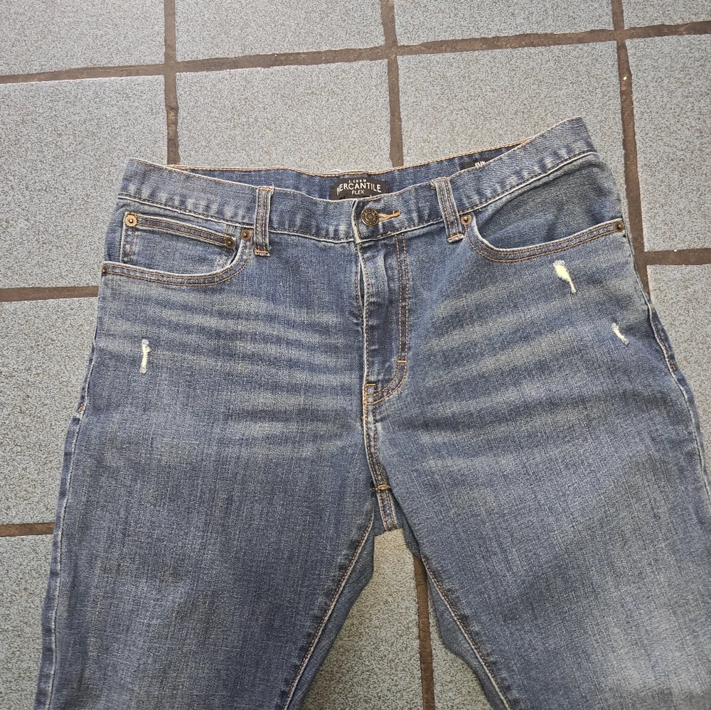 J.crew Mercantile Flex Slim Classic Blue Men's Jeans Size 33X32